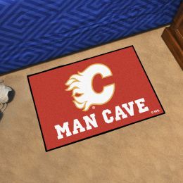 Flames Man Cave Starter Mat - 19â€ x 30â€