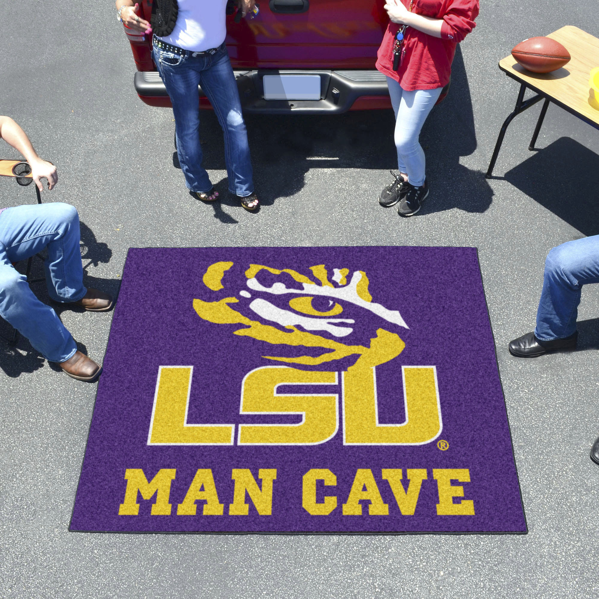 LSU Fighting Tigers Tailgater Outdoor Nylon Area Mat