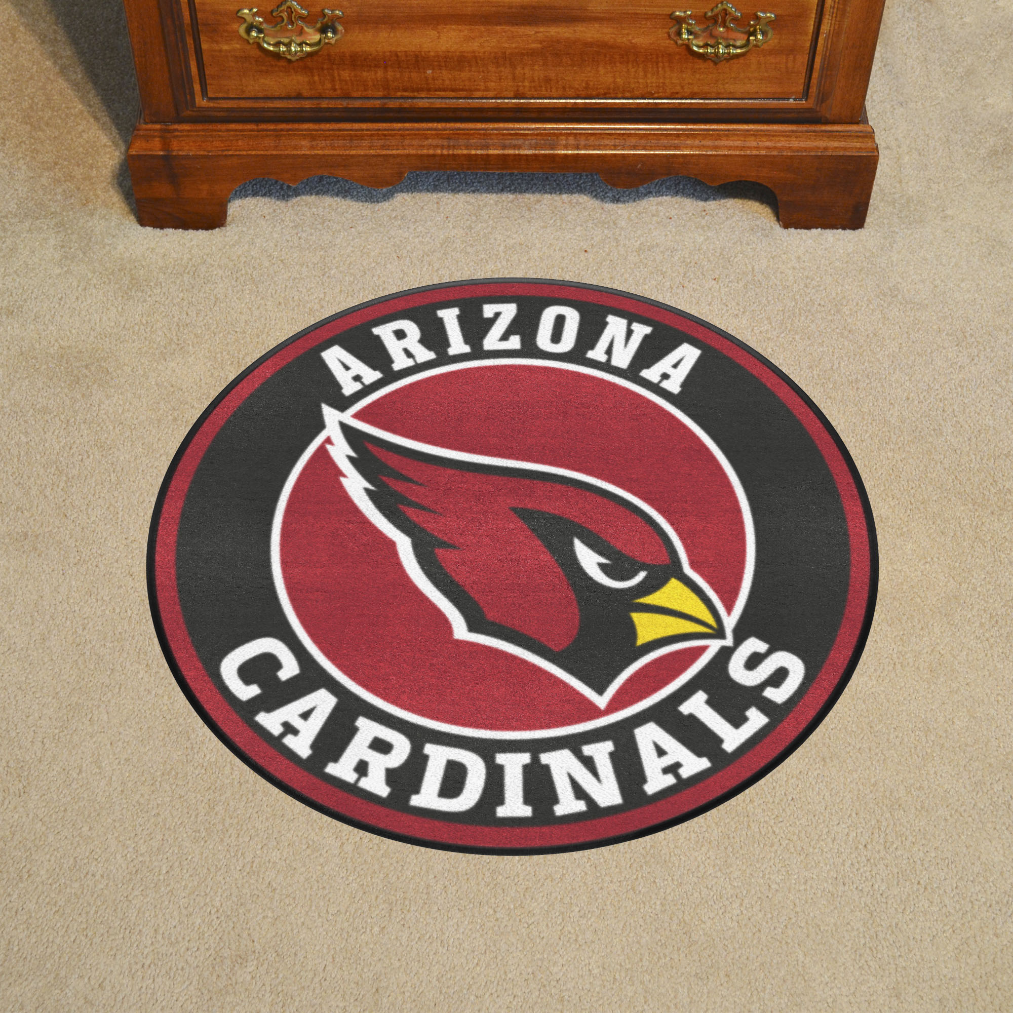 Arizona Cardinals Logo Roundel Mat - 27"