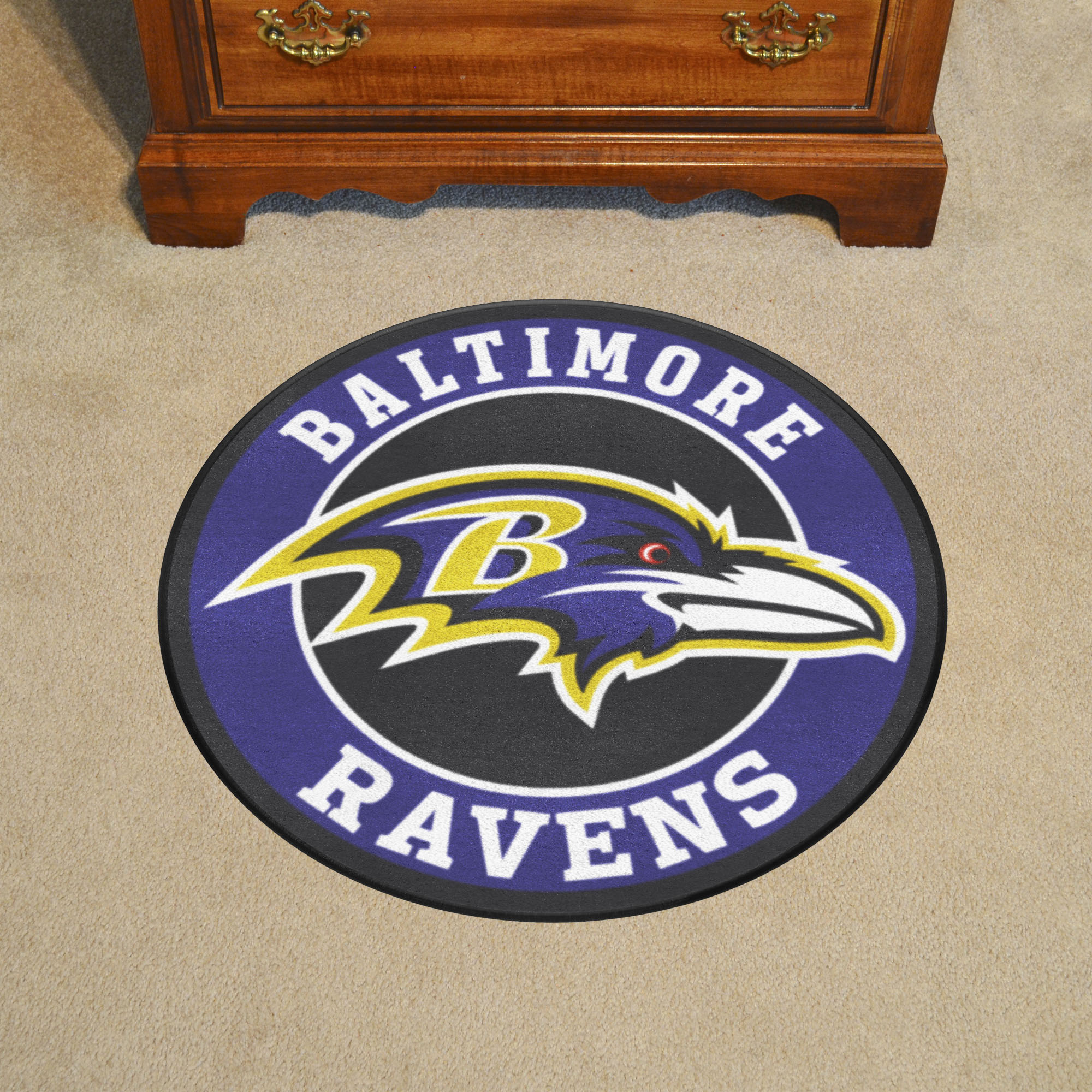 Baltimore Ravens Logo Roundel Mat - 27"