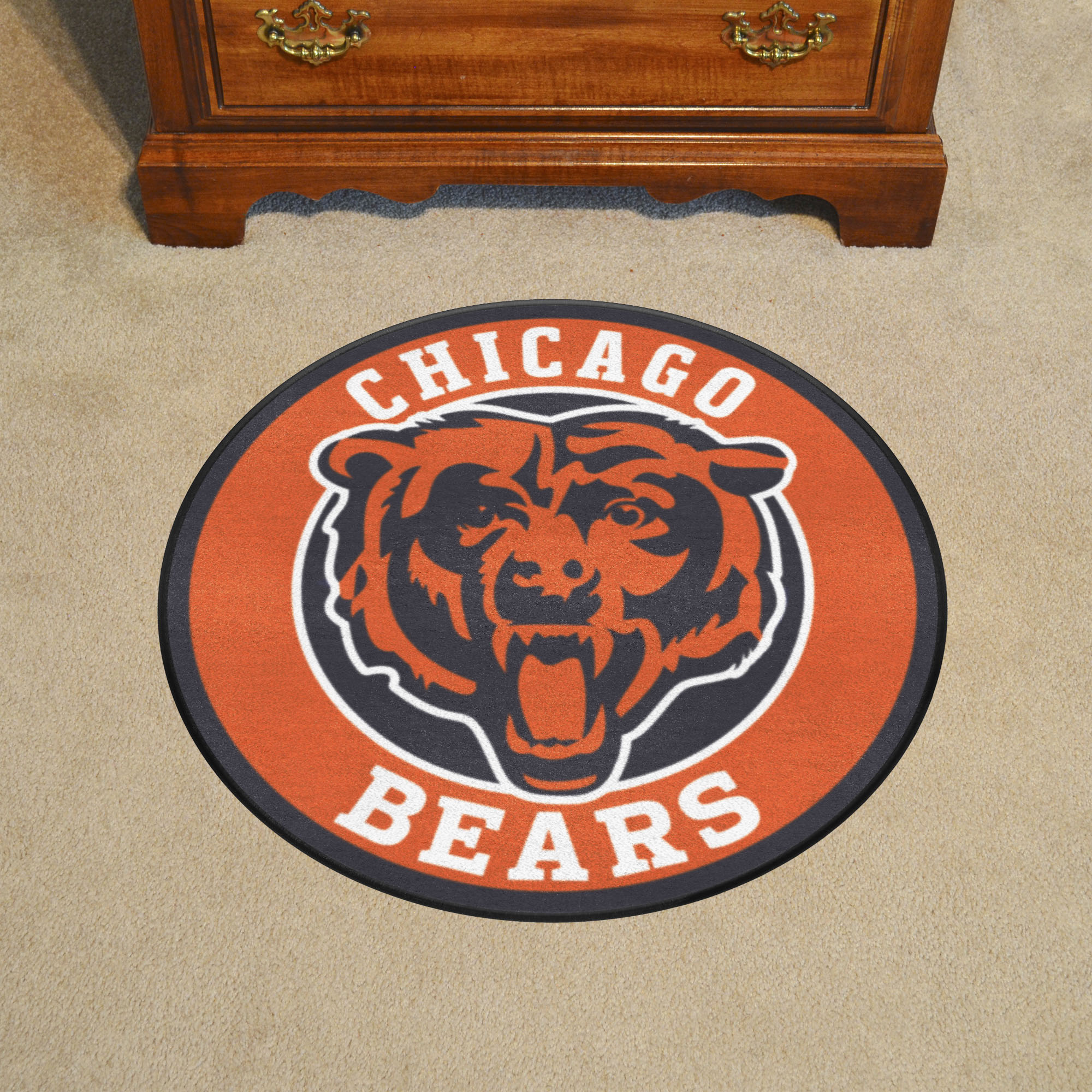 Chicago Bears Logo Roundel Mat - 27"