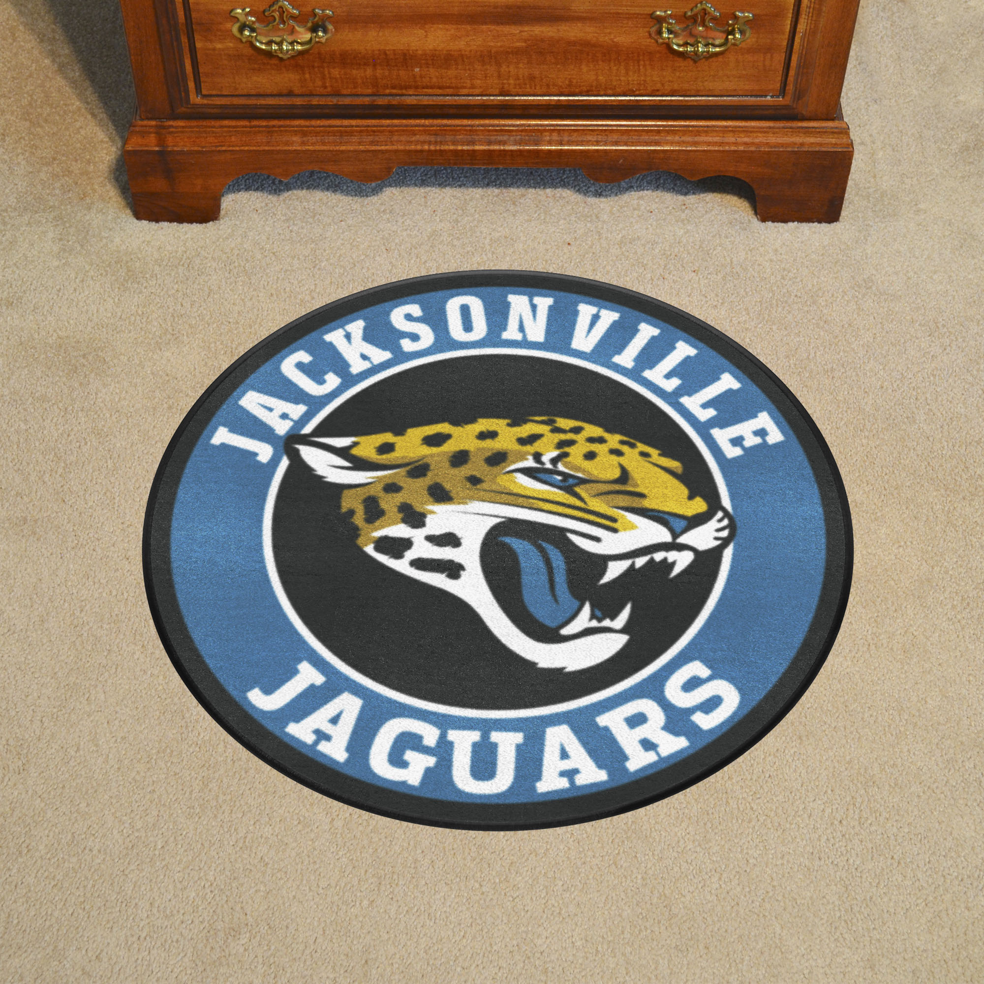 Jacksonville Jaguars Logo Roundel Mat - 27"