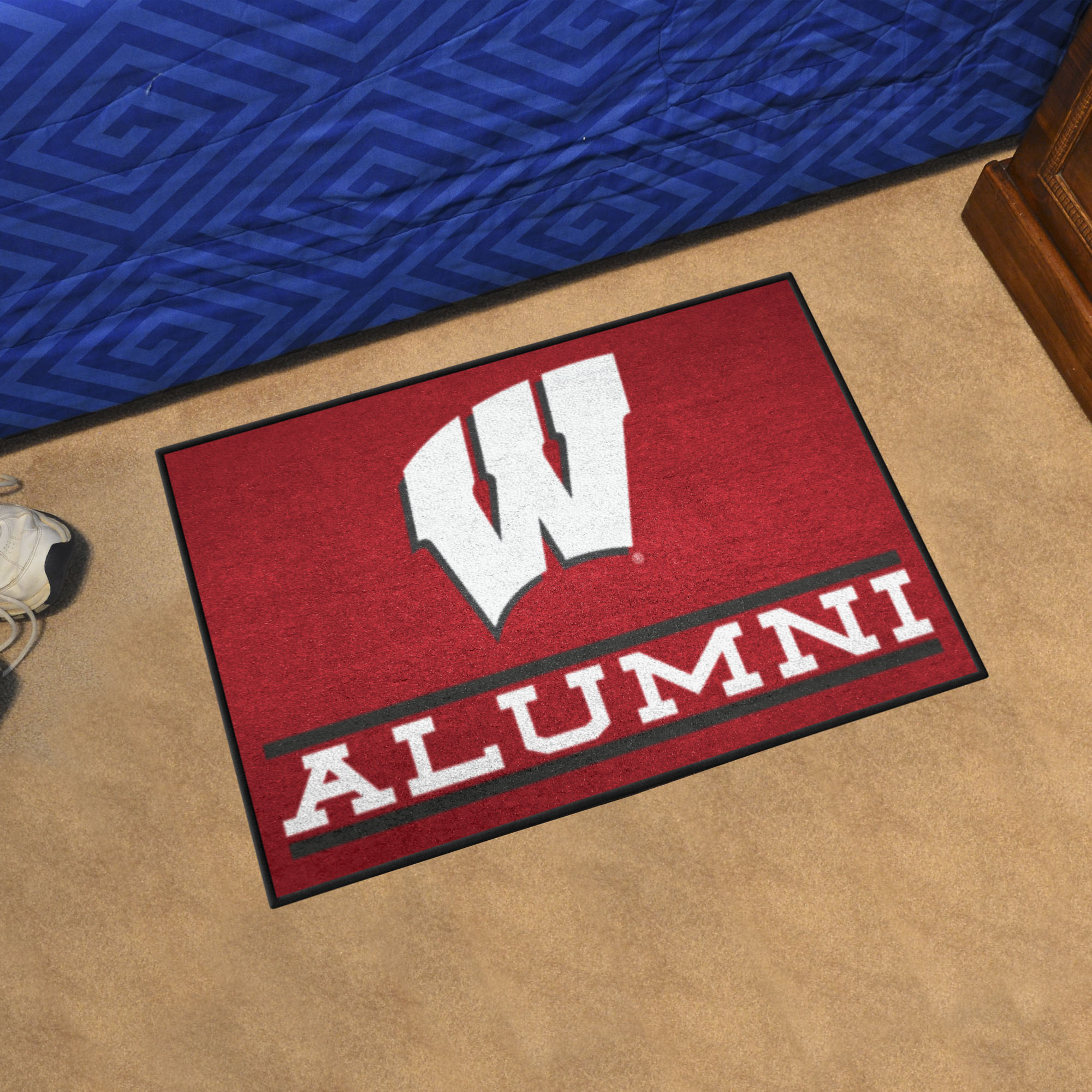 Wisconsin Badgers Alumni Starter Doormat - 19 x 30