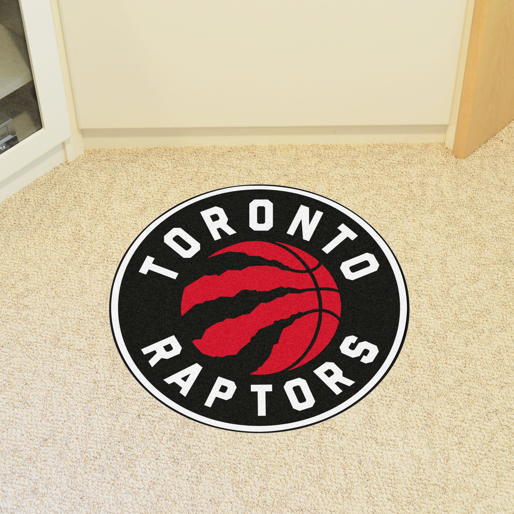 Toronto Raptors Logo Roundel Mat â€“ 27â€