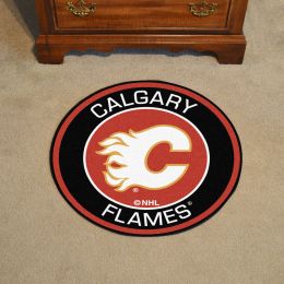 Calgary Flames Logo Roundel Mat â€“ 27â€