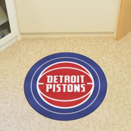 Detroit Pistons Mascot Area Rug - Nylon