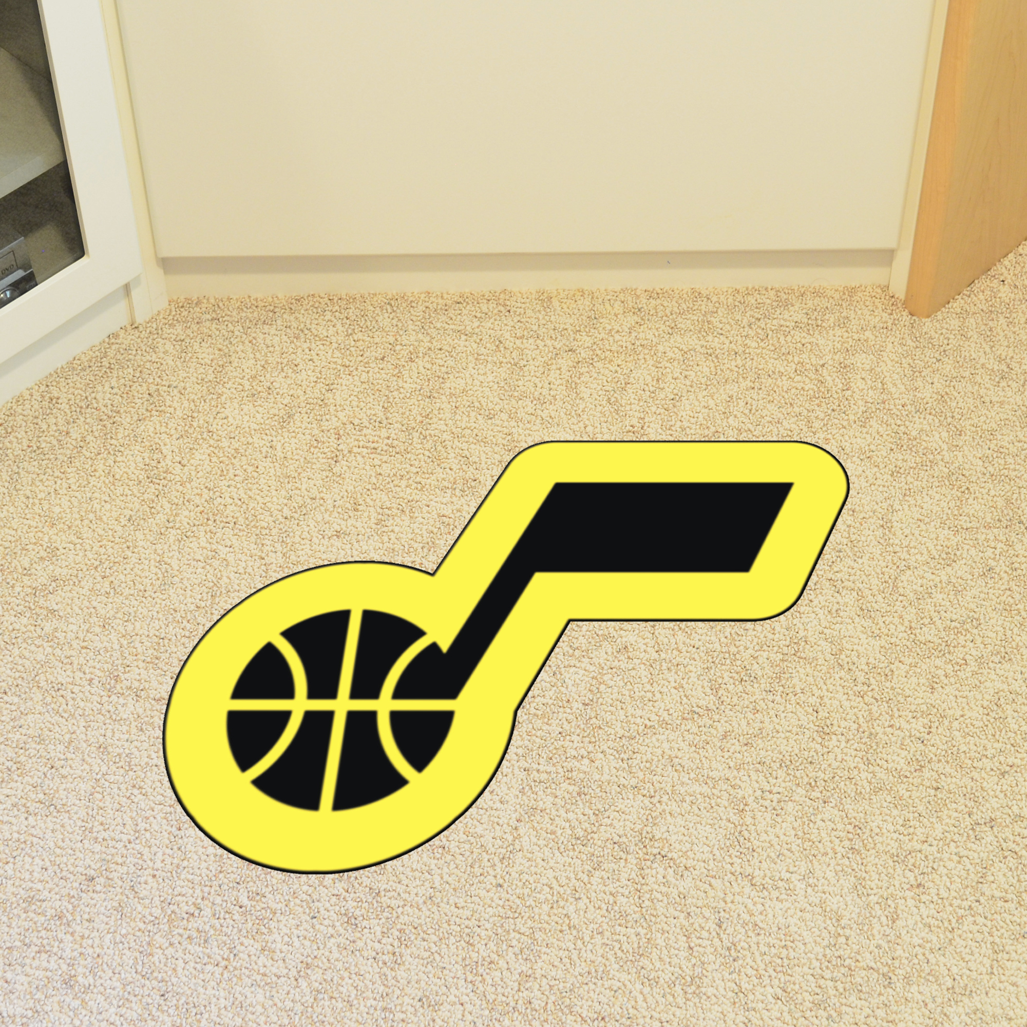 Utah Jazz Mascot Area Rug - Nylon