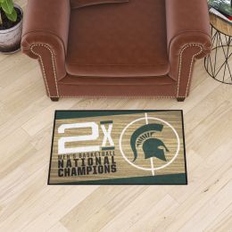 Michigan State Spartans Dynasty Starter Doormat - 19 x 30