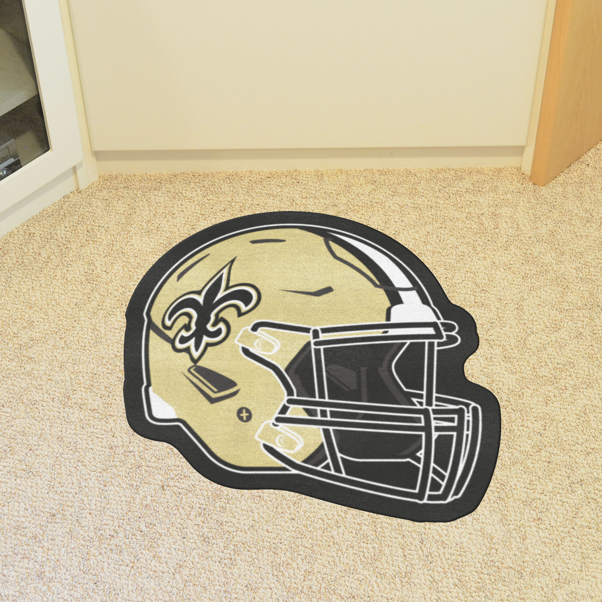 New Orleans Saints Mascot Mat - Helmet