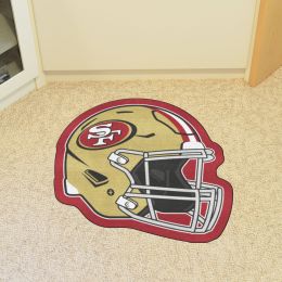 San Francisco 49ers Mascot Mat - Helmet