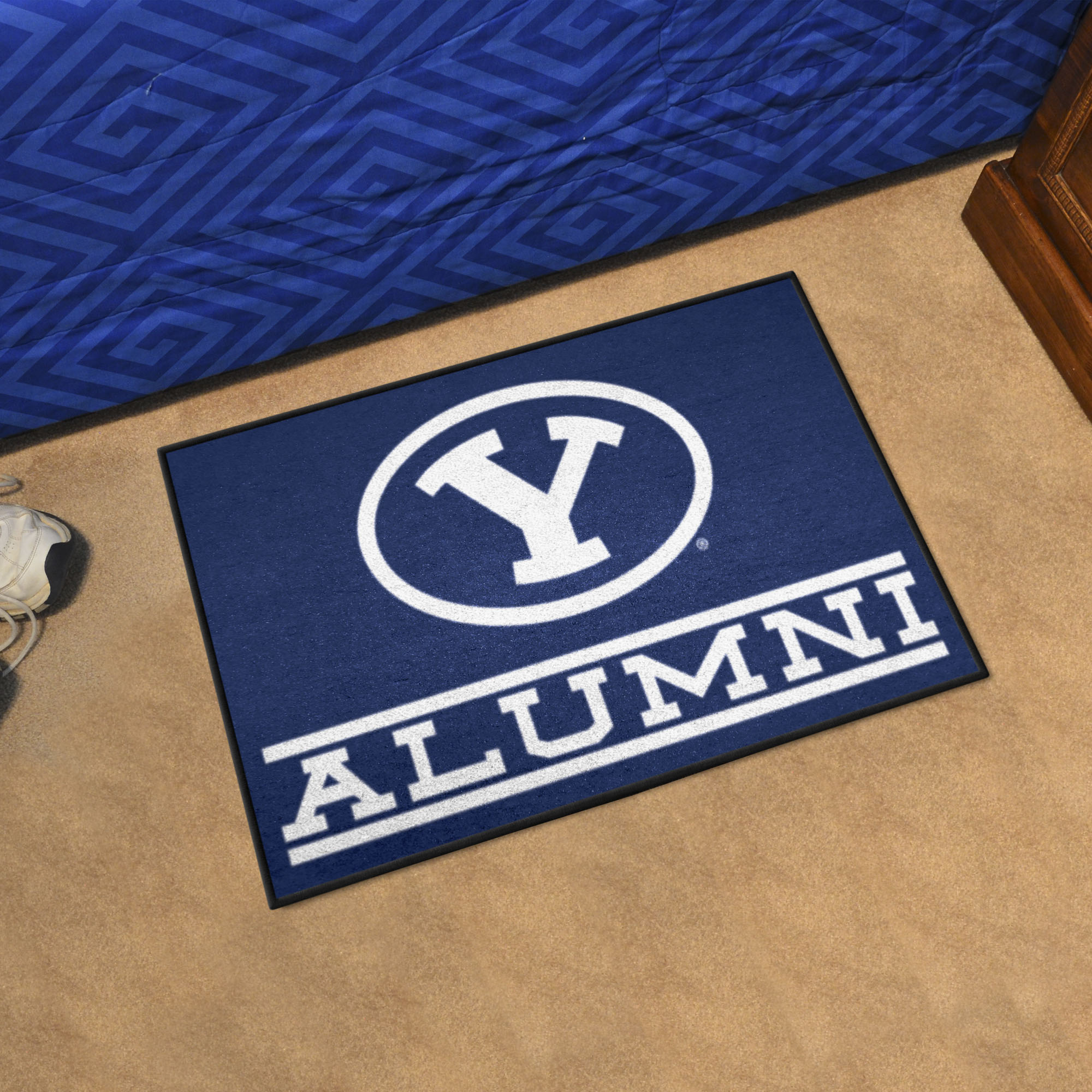 BYU Cougars Alumni Starter Doormat - 19 x 30