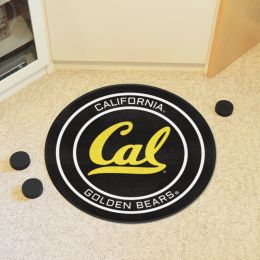 Cal Golden Bears Hockey Puck Shaped Area Rug