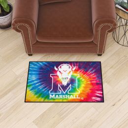 Marshall Thundering Herd Tie Dye Starter Doormat - 19 x 30
