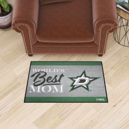 Dallas Stars World's Best Mom Starter Doormat - 19 x 30