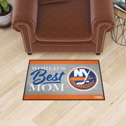 New York Islanders World's Best Mom Starter Doormat - 19 x 30