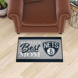 Brooklyn Nets World's Best Mom Starter Doormat - 19 x 30