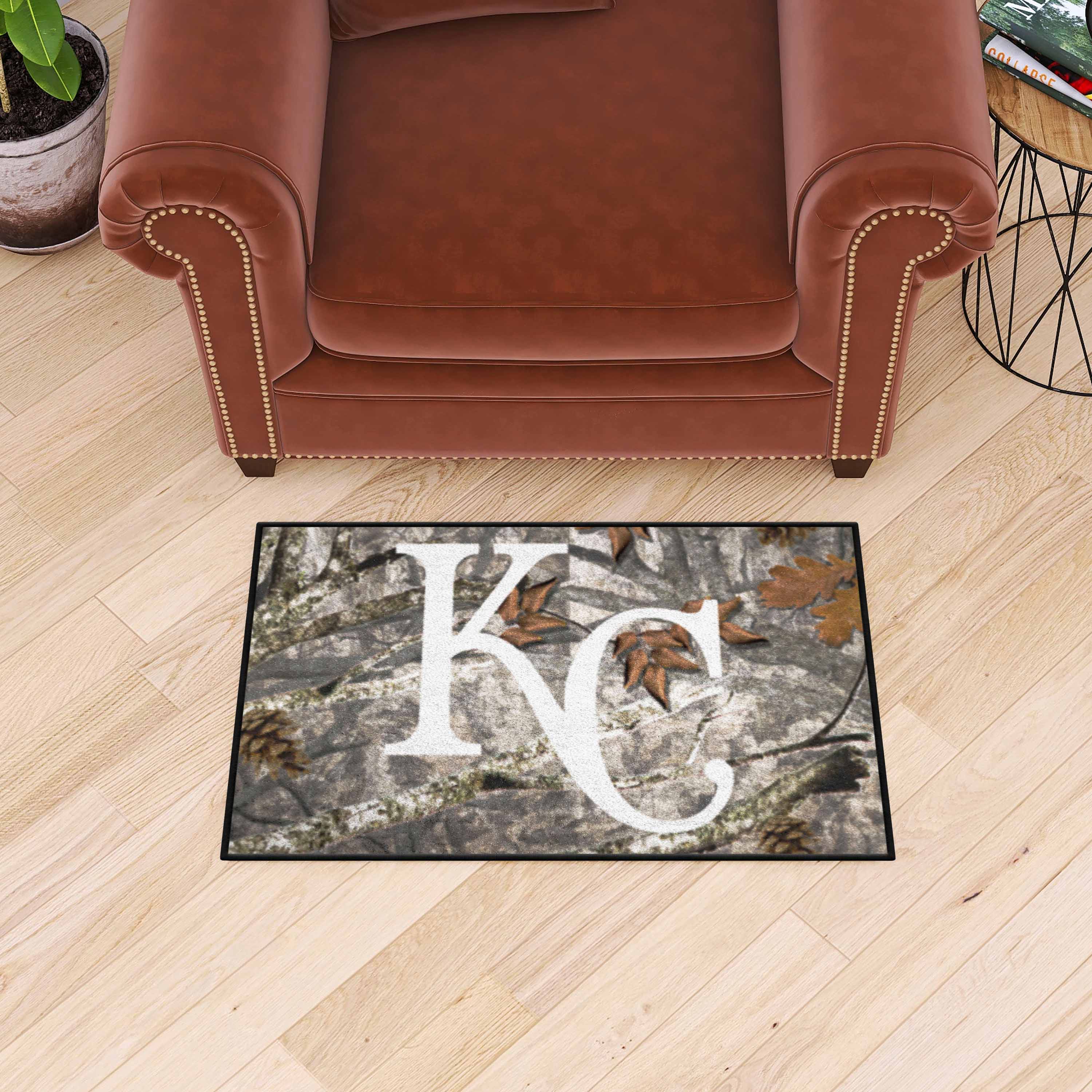 Kansas City Royals Camo Starter Doormat - 19 x 30