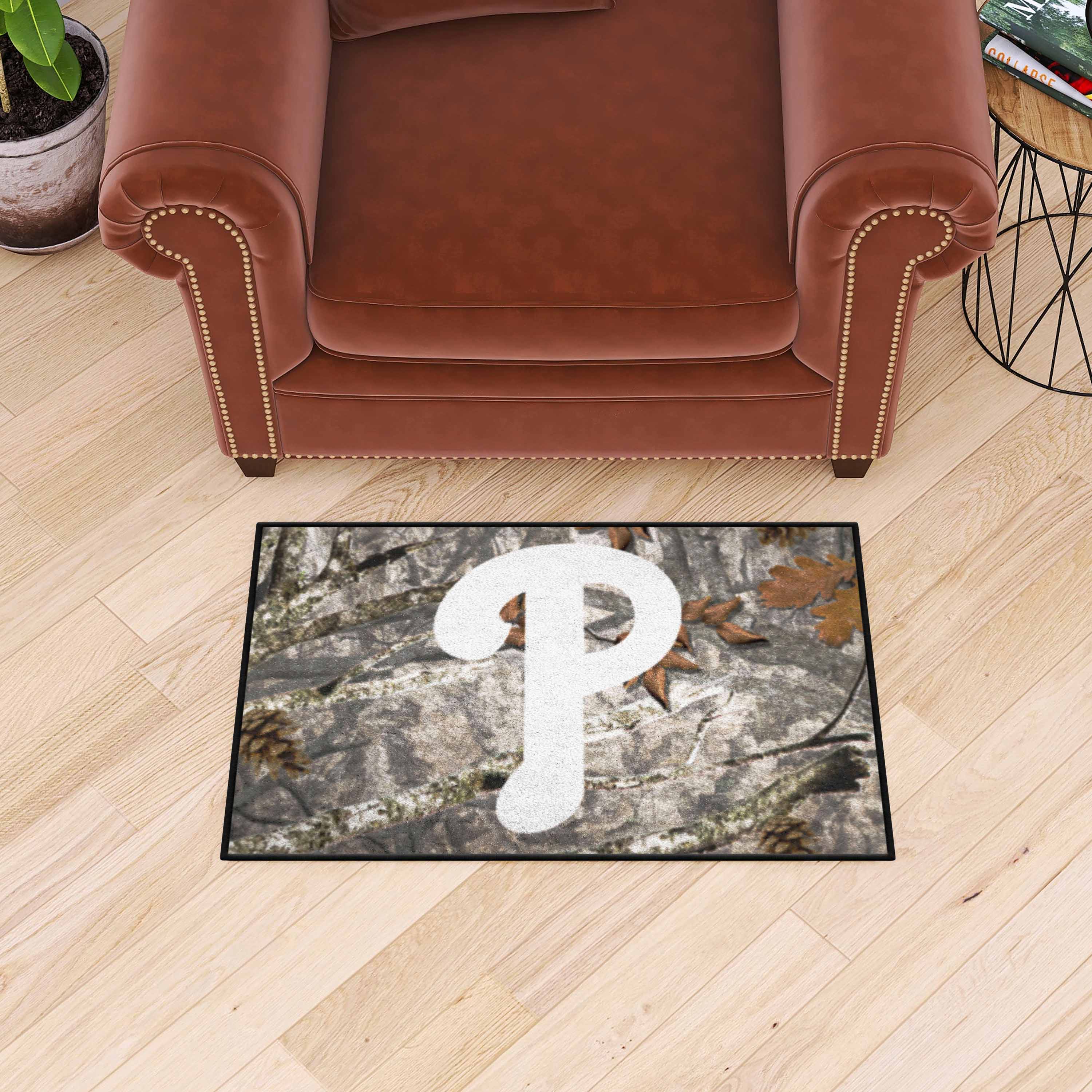Philadelphia Phillies Camo Starter Doormat - 19 x 30