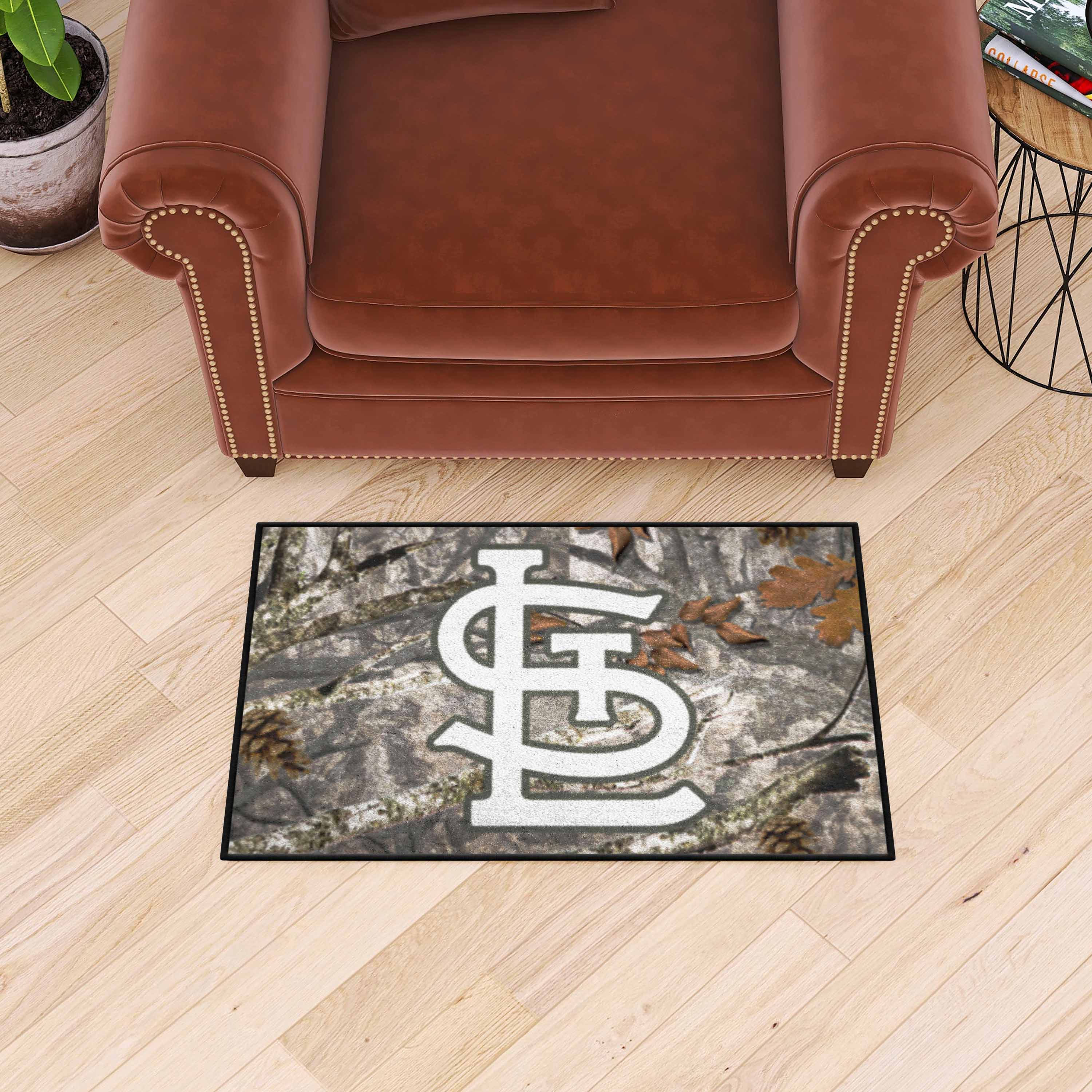 St. Louis Cardinals Camo Starter Doormat - 19 x 30