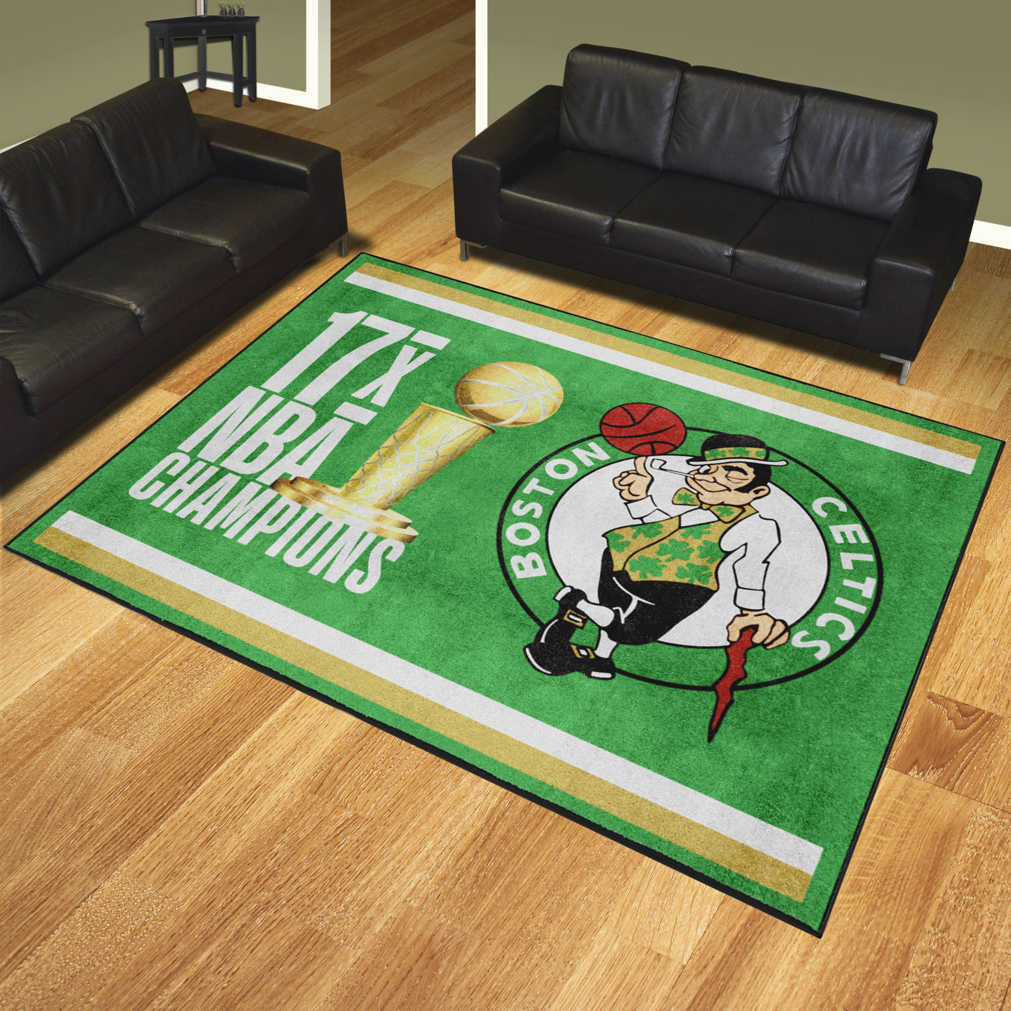 Boston Celtics Champion Area Rug - 8' x 10' Nylon