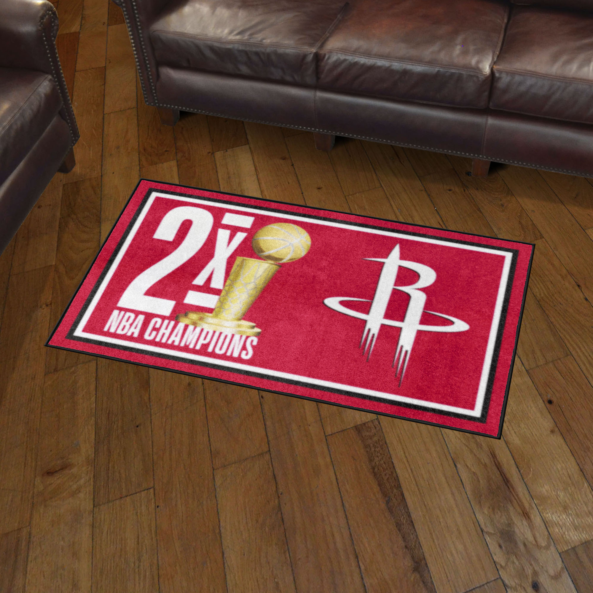 Houston Rockets Champion Area Rug - 3' x 5' Nylon