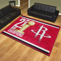 Houston Rockets Champion Area Rug - 8' x 10' Nylon