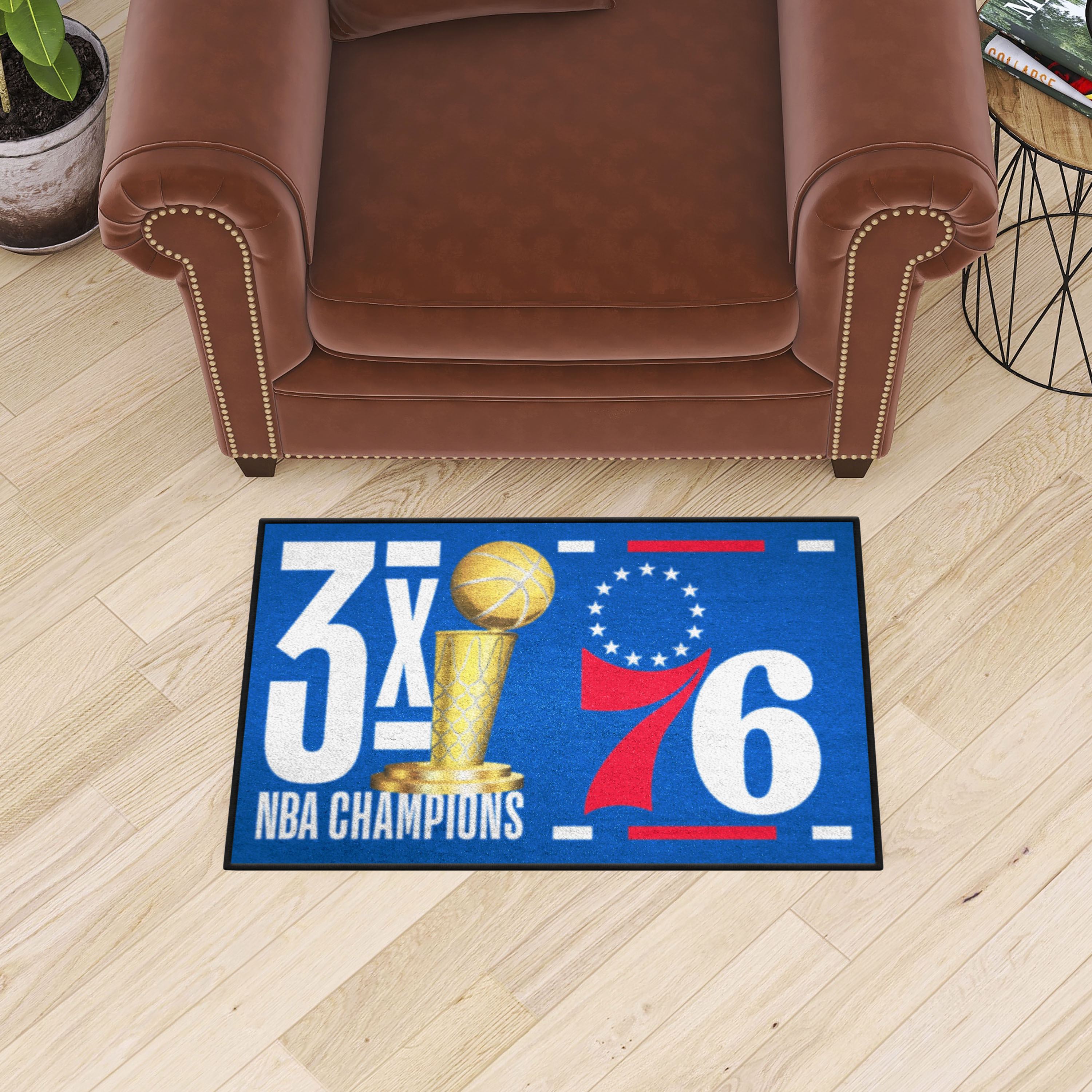 Philadelphia 76ers Champion Starter Mat - 19 x 30