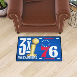 Philadelphia 76ers Champion Starter Mat - 19 x 30