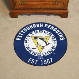 Pittsburgh Penguins Retro Alt Moscot Roundel Mat - 27"