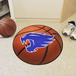 Kentucky Wildcats Logo Basketball Shaped Area Rug