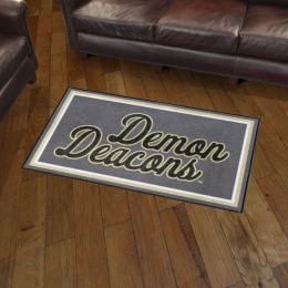 Wake Forest Demon Deacons Area Rug - 3' x 5' Mascot Nylon