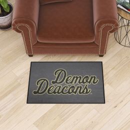 Wake Forest Demon Deacons Mascot Starter Mat - 19 x 30