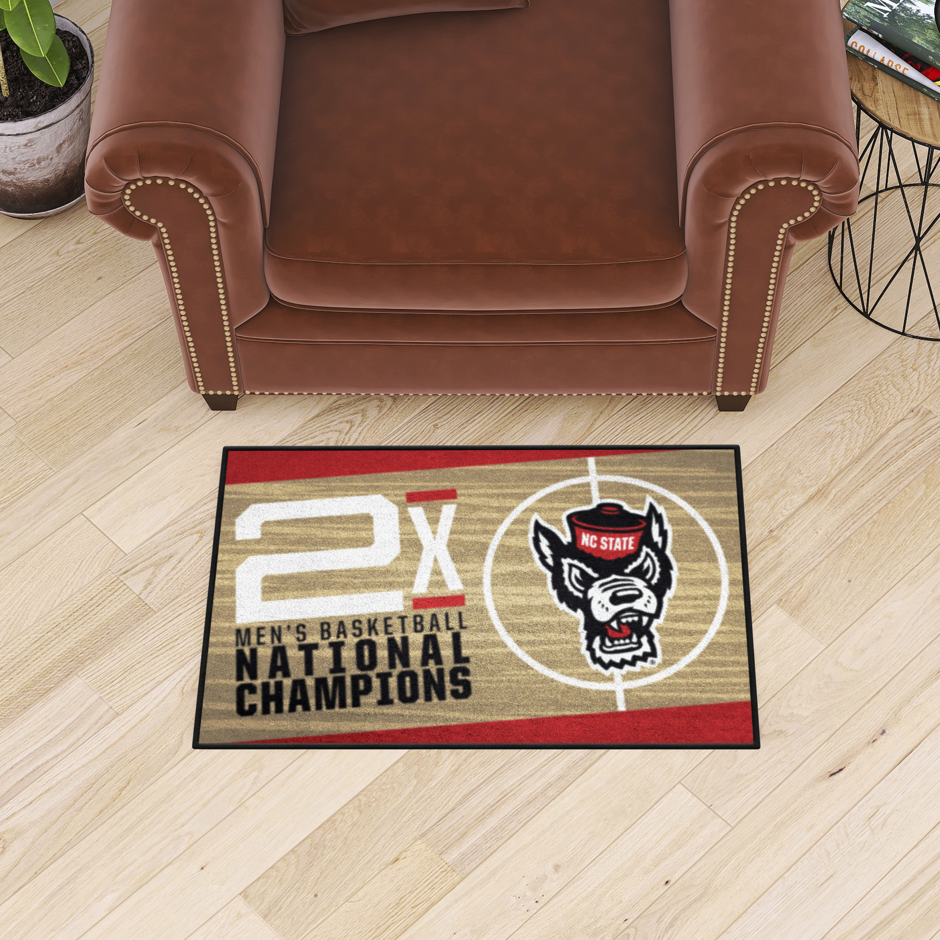 NC State Wolfpack Dynasty Starter Doormat - 19 x 30
