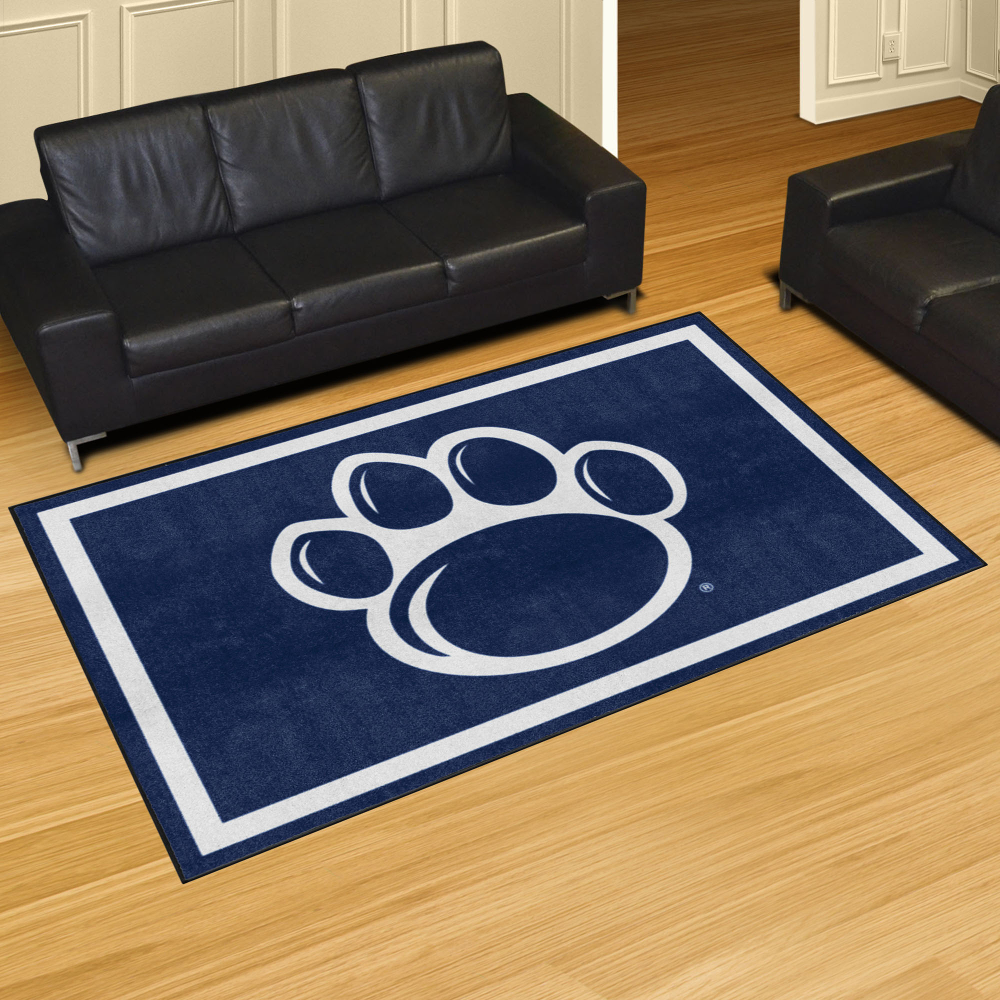 Penn State Nittany Lions Area Rug - 5' x 8' Alt Logo Nylon