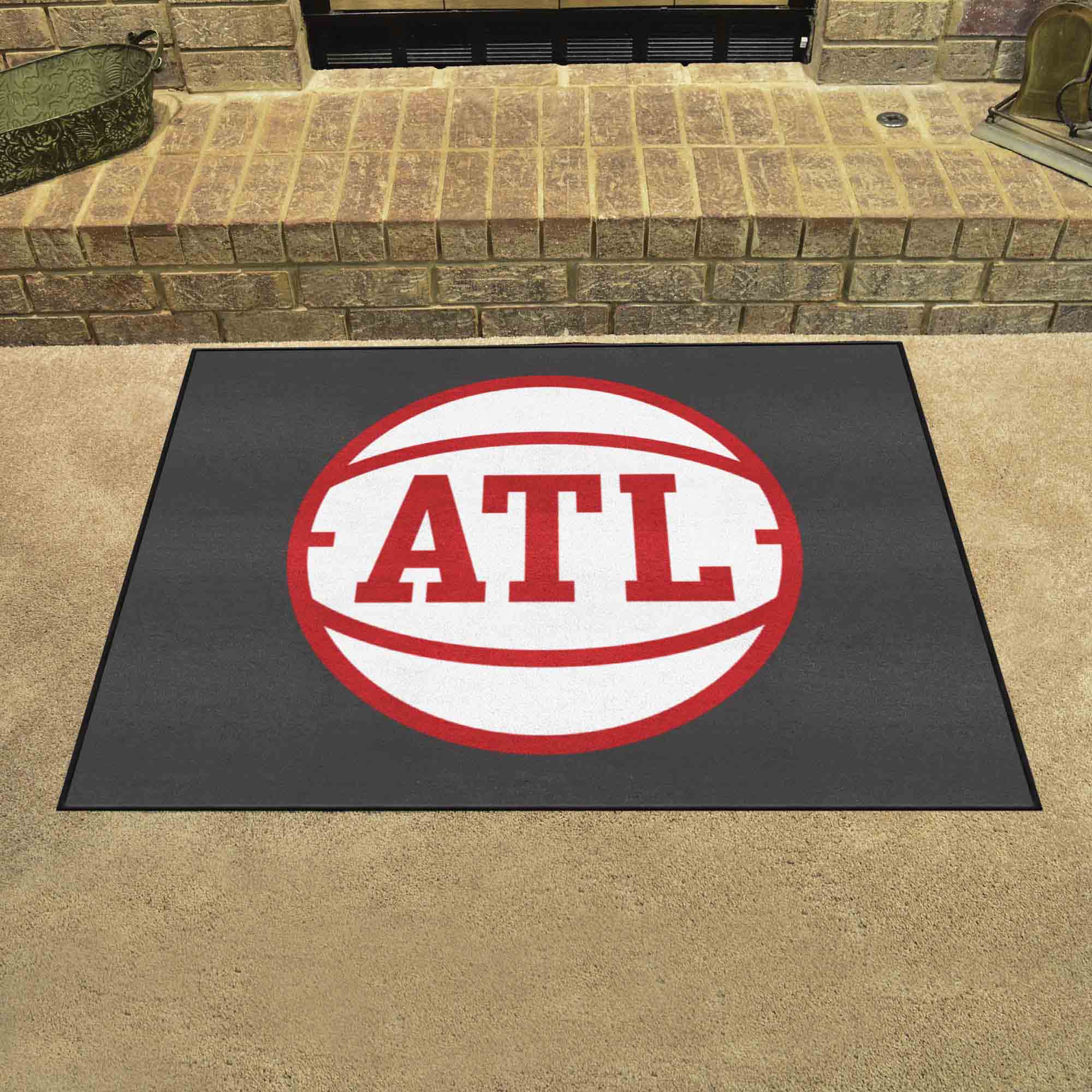 Atlanta Hawks All-Star Alt Logo Mat - 34 x 44.5
