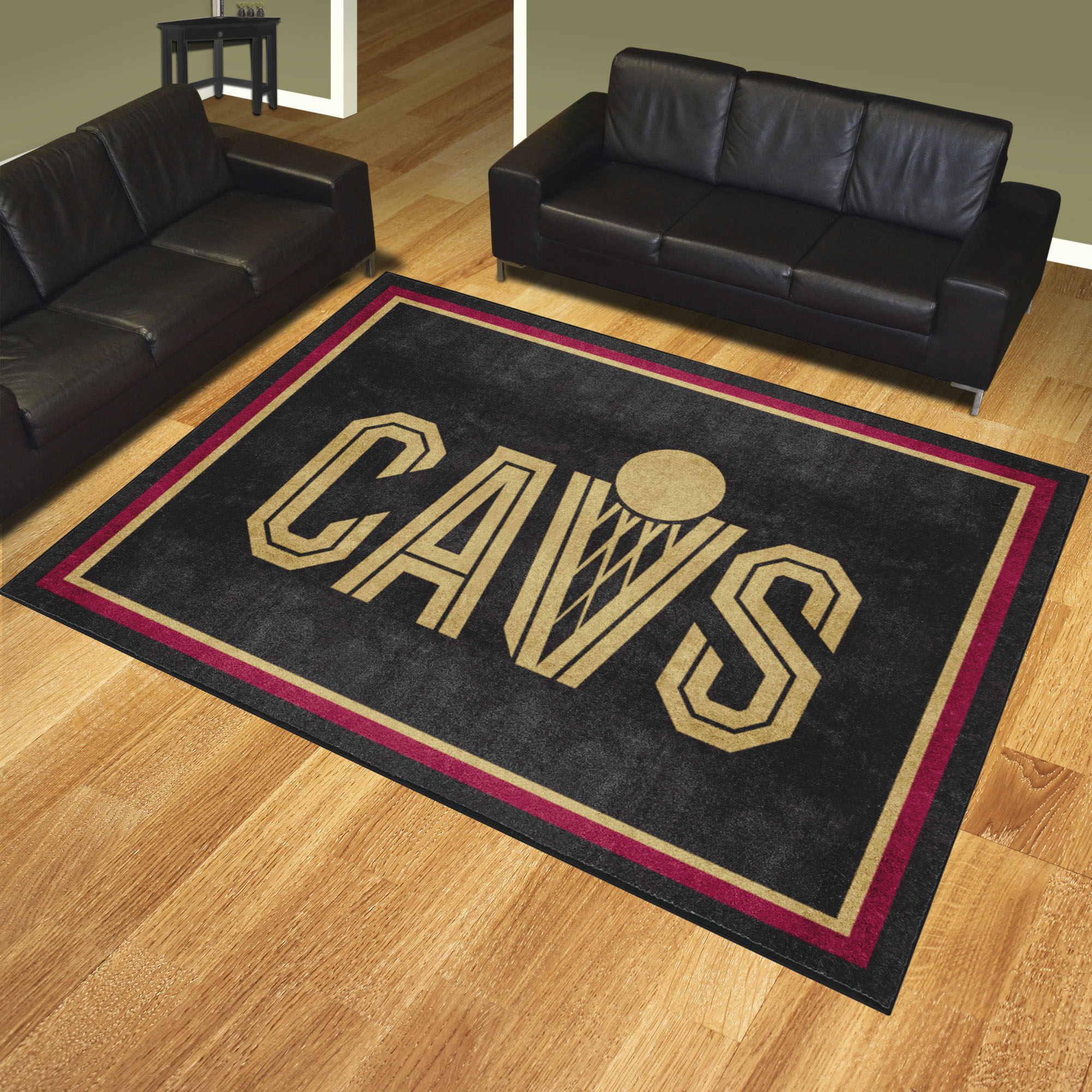 Cleveland Cavaliers Area Rug - 8' x 10' Alt Logo Nylon