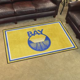 Golden State Warriors Area Rug - 4' x 6' Alt Logo Nylon