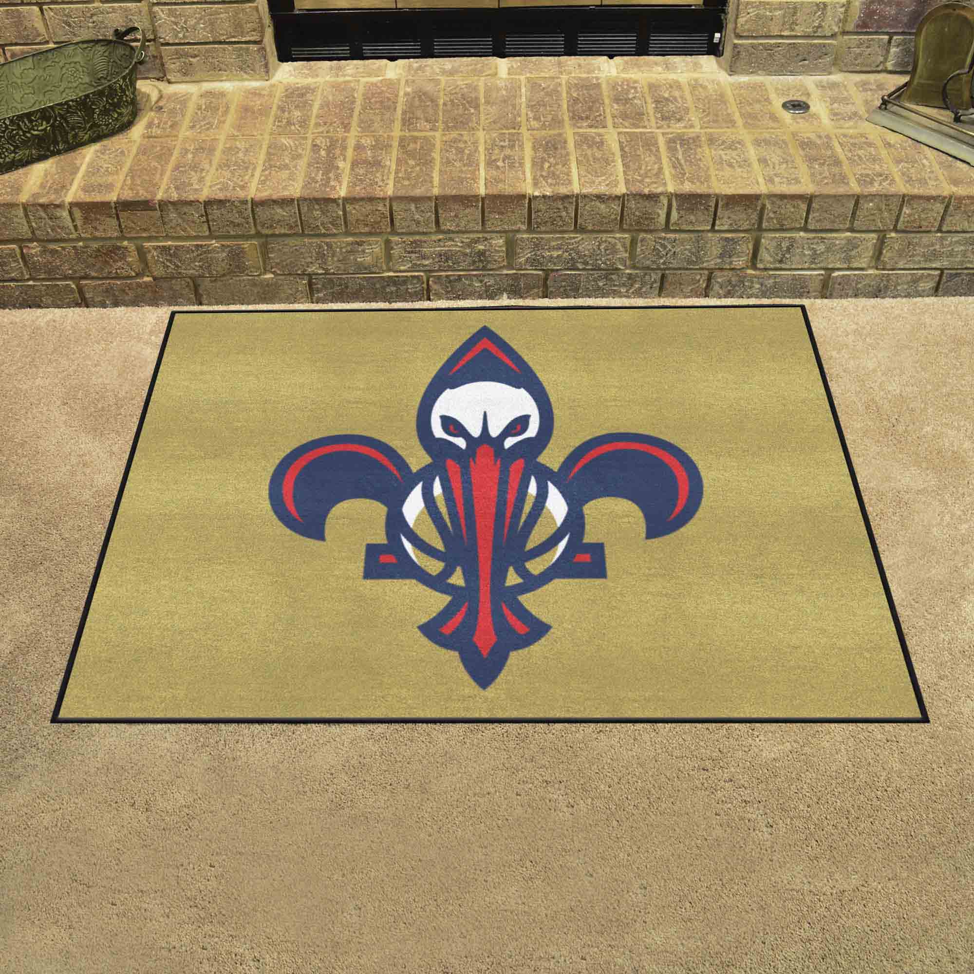 New Orleans Pelicans All-Star Alt Logo Mat - 34 x 44.5