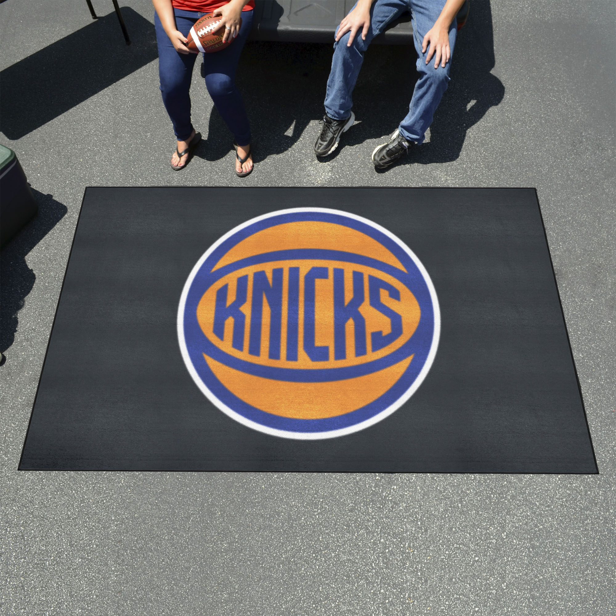 New York Knicks Outdoor Ulti-Mat Alt Logo - Nylon 60 x 96