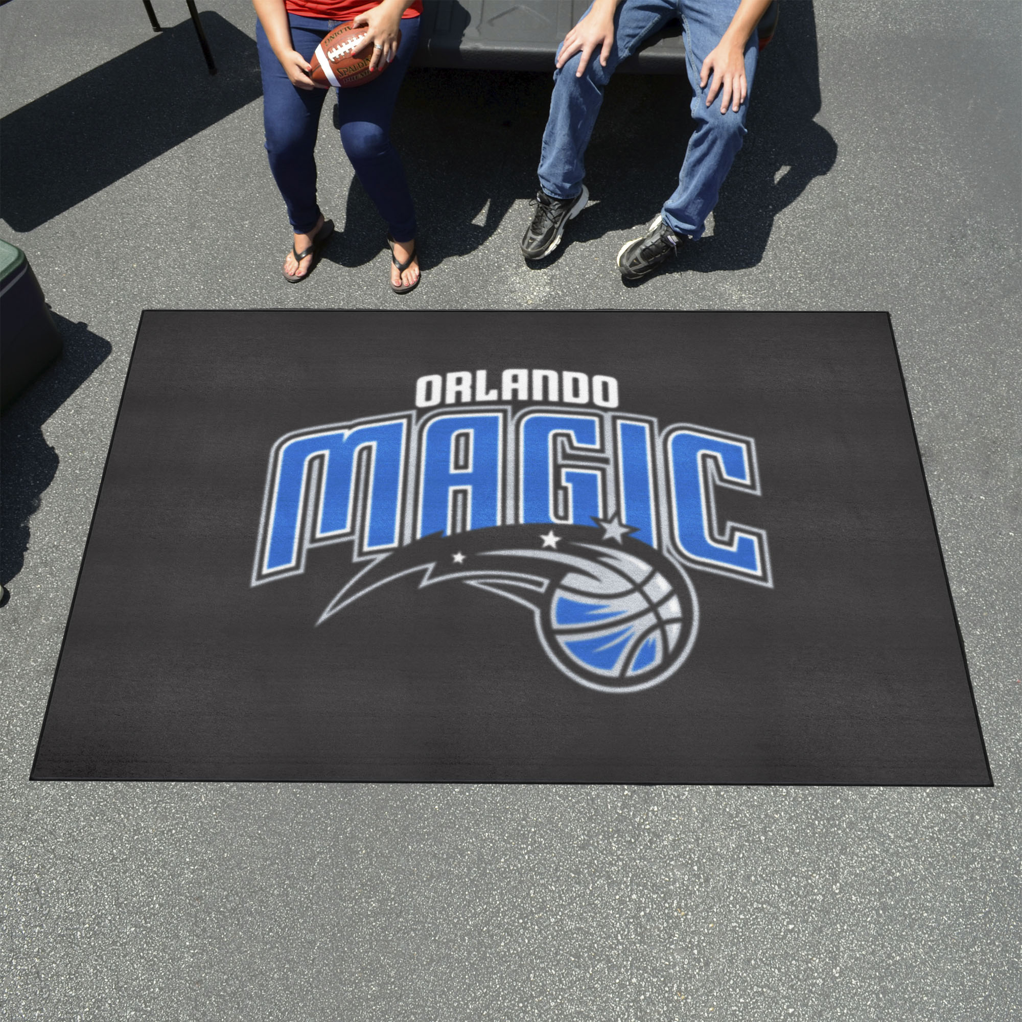 Orlando Magic Outdoor Wordmark Ulti-Mat - Nylon 60 x 96