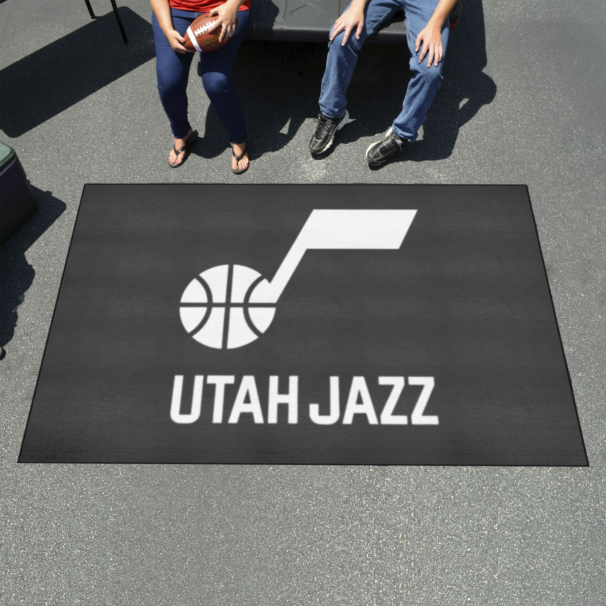 Utah Jazz Outdoor Wordmark Ulti-Mat - Nylon 60 x 96