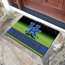 Kentucky University Flocked Rubber Doormat - 18 x 30