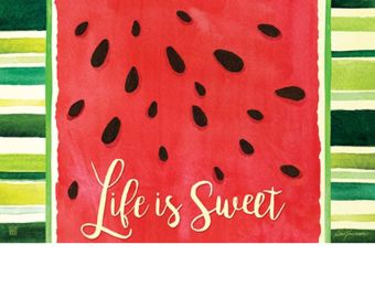 Life is Sweet Indoor & Outdoor MatMate Doormat - 18 x 30