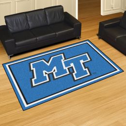 Middle Tennessee State University Blue Raiders Area Rug â€“ 5 x 8
