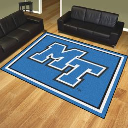 Middle Tennessee State University Blue Raiders Area Rug â€“ 8 x 10