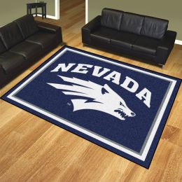 Nevada University Wolf Pack Area Rug â€“ 8 x 10