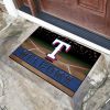 Texas Rangers Flocked Rubber Doormat - 18 x 30