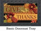 Indoor & Outdoor Thankful Turkey MatMates Doormat-18x30