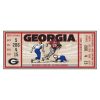 Georgia Bulldogs Ticket Runner Mat - 29.5 x 72