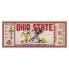 Ohio State Buckeyes Ticket Runner Mat - 29.5 x 72